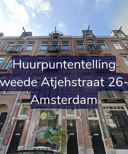 Foto gevel Huurpuntentelling voor Tweede Atjehstraat 26-1, Amsterdam