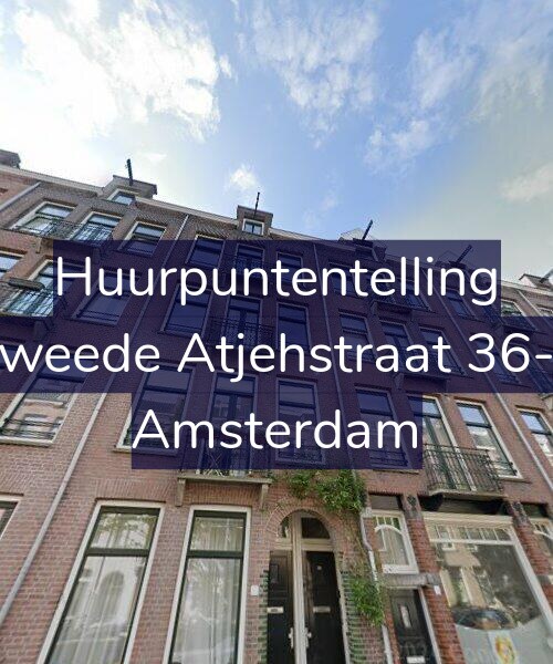 Foto gevel Huurpuntentelling voor Tweede Atjehstraat 36-3, Amsterdam