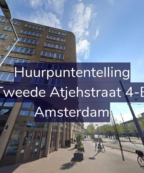 Foto gevel Huurpuntentelling voor Tweede Atjehstraat 4-B, Amsterdam