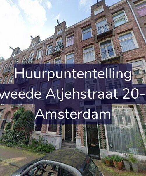 Foto gevel Huurpuntentelling voor Tweede Atjehstraat 20-H, Amsterdam