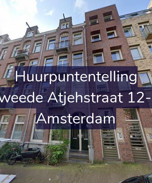 Foto gevel Huurpuntentelling voor Tweede Atjehstraat 12-H, Amsterdam
