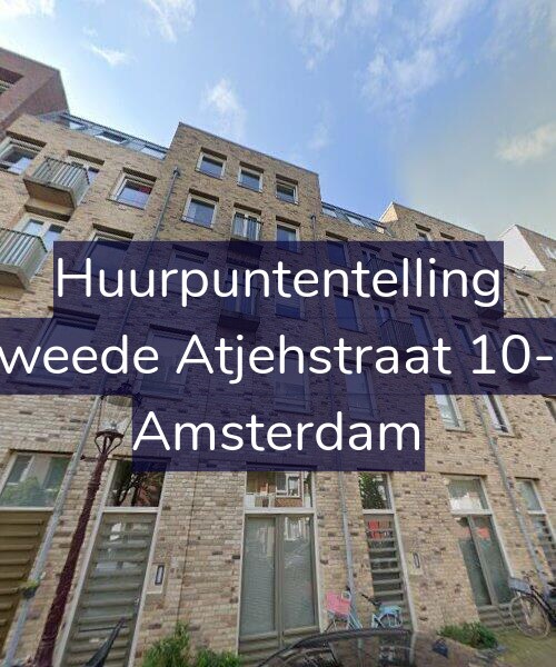Foto gevel Huurpuntentelling voor Tweede Atjehstraat 10-C, Amsterdam
