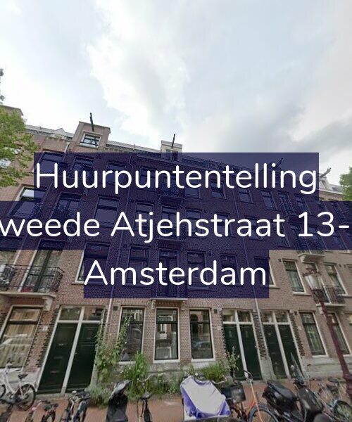 Foto gevel Huurpuntentelling voor Tweede Atjehstraat 13-A, Amsterdam