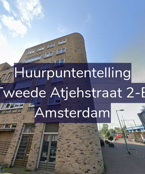 Foto gevel Huurpuntentelling voor Tweede Atjehstraat 2-B, Amsterdam