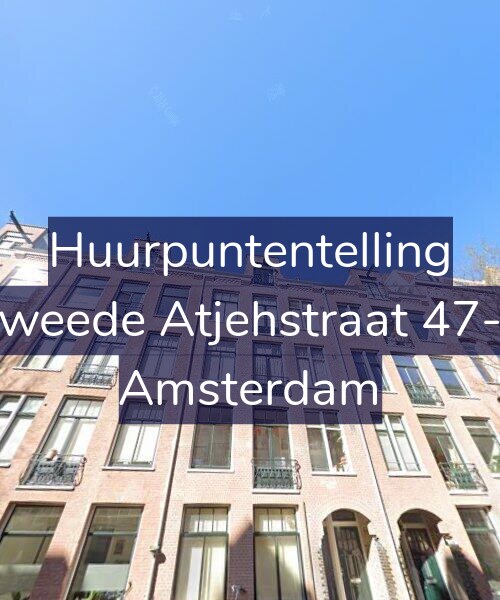 Foto gevel Huurpuntentelling voor Tweede Atjehstraat 47-2, Amsterdam