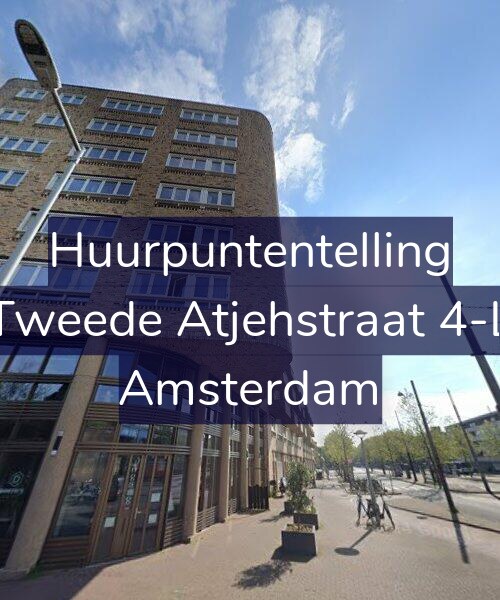 Foto gevel Huurpuntentelling voor Tweede Atjehstraat 4-L, Amsterdam