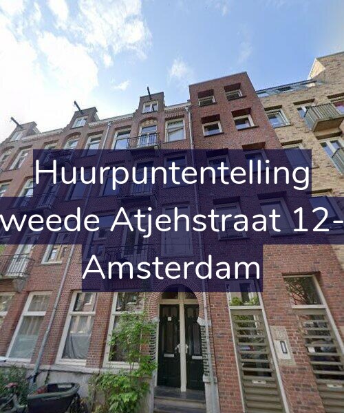 Foto gevel Huurpuntentelling voor Tweede Atjehstraat 12-1, Amsterdam