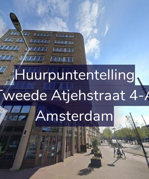 Foto gevel Huurpuntentelling voor Tweede Atjehstraat 4-A, Amsterdam