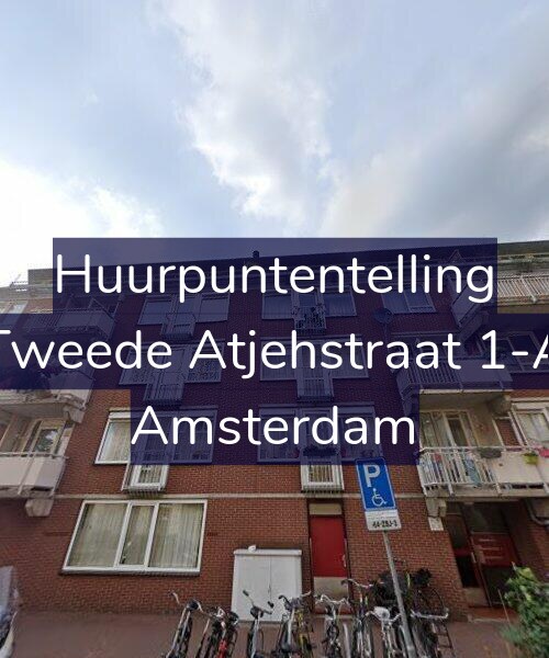 Foto gevel Huurpuntentelling voor Tweede Atjehstraat 1-A, Amsterdam