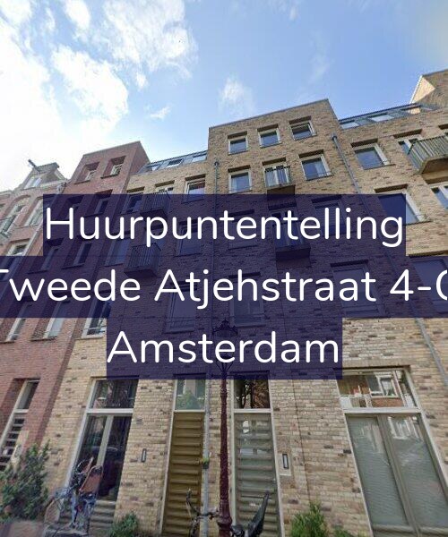 Foto gevel Huurpuntentelling voor Tweede Atjehstraat 4-G, Amsterdam