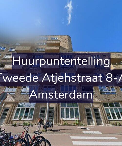 Foto gevel Huurpuntentelling voor Tweede Atjehstraat 8-A, Amsterdam