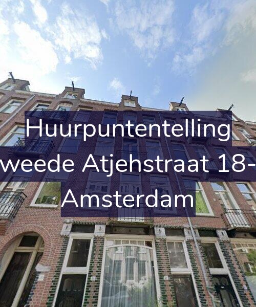 Foto gevel Huurpuntentelling voor Tweede Atjehstraat 18-3, Amsterdam