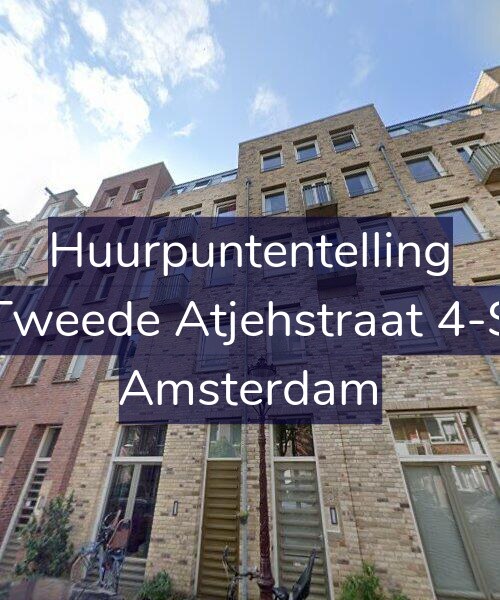Foto gevel Huurpuntentelling voor Tweede Atjehstraat 4-S, Amsterdam