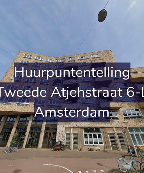Foto gevel Huurpuntentelling voor Tweede Atjehstraat 6-L, Amsterdam