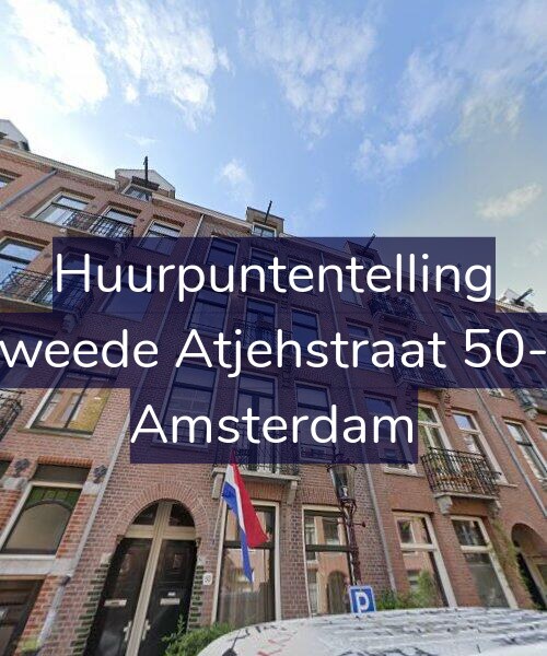 Foto gevel Huurpuntentelling voor Tweede Atjehstraat 50-3, Amsterdam