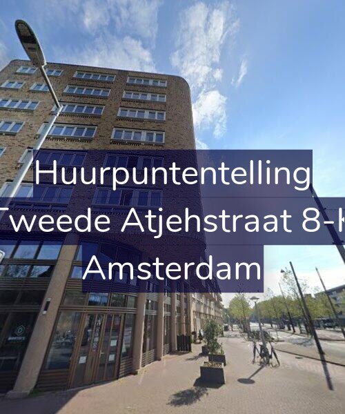 Foto gevel Huurpuntentelling voor Tweede Atjehstraat 8-K, Amsterdam