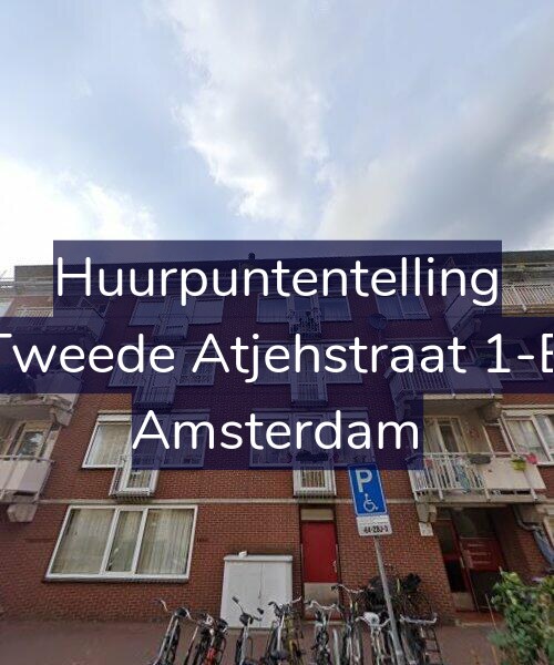Foto gevel Huurpuntentelling voor Tweede Atjehstraat 1-B, Amsterdam