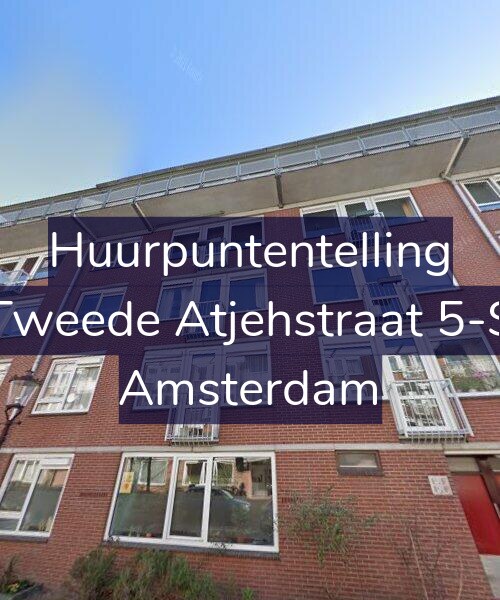 Foto gevel Huurpuntentelling voor Tweede Atjehstraat 5-S, Amsterdam