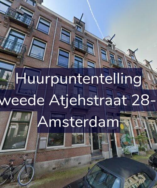 Foto gevel Huurpuntentelling voor Tweede Atjehstraat 28-H, Amsterdam