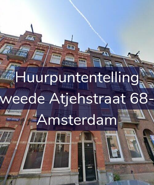 Foto gevel Huurpuntentelling voor Tweede Atjehstraat 68-1, Amsterdam