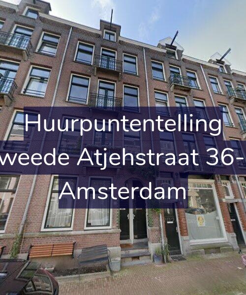 Foto gevel Huurpuntentelling voor Tweede Atjehstraat 36-H, Amsterdam