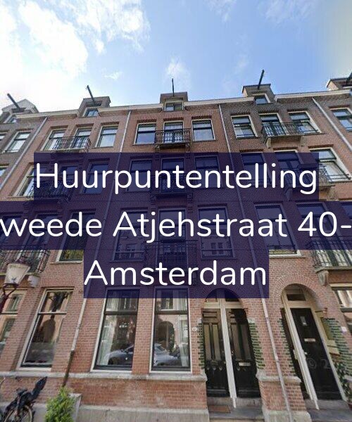 Foto gevel Huurpuntentelling voor Tweede Atjehstraat 40-4, Amsterdam