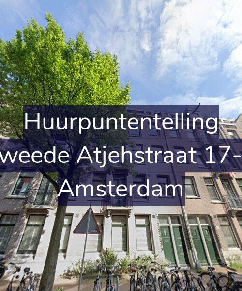 Foto gevel Huurpuntentelling voor Tweede Atjehstraat 17-B, Amsterdam