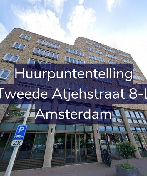 Foto gevel Huurpuntentelling voor Tweede Atjehstraat 8-L, Amsterdam