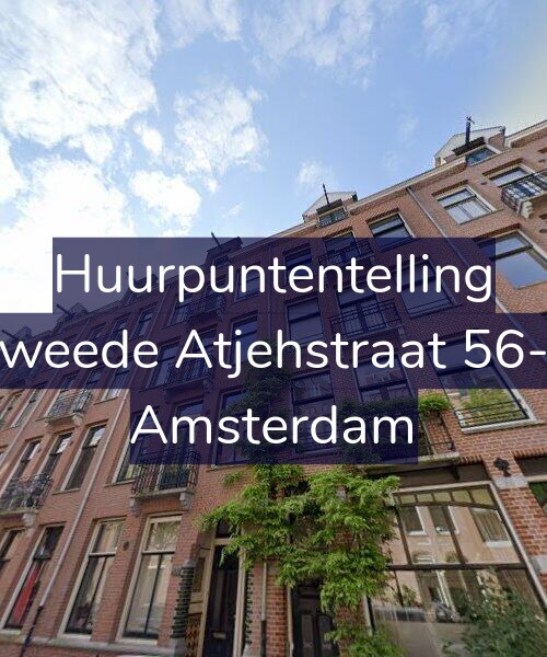 Foto gevel Huurpuntentelling voor Tweede Atjehstraat 56-2, Amsterdam