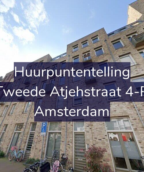 Foto gevel Huurpuntentelling voor Tweede Atjehstraat 4-R, Amsterdam