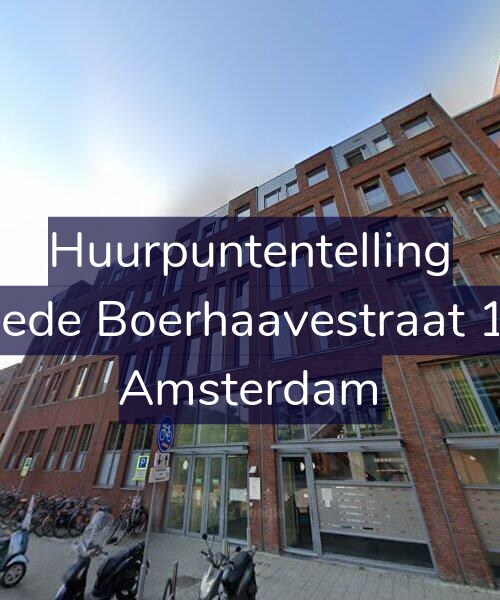 Foto gevel Huurpuntentelling voor Tweede Boerhaavestraat 18-H, Amsterdam