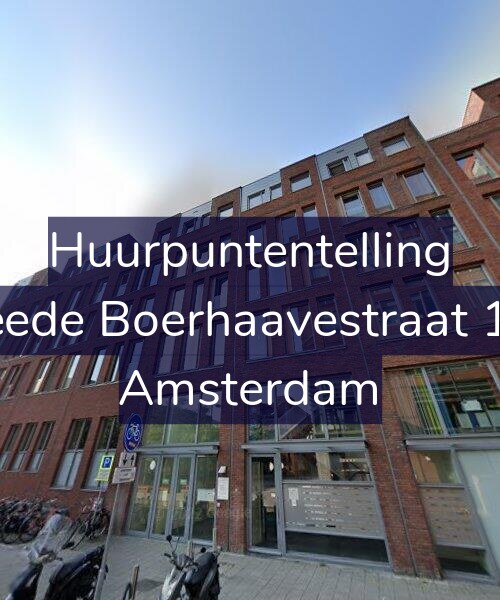 Foto gevel Huurpuntentelling voor Tweede Boerhaavestraat 16-K, Amsterdam