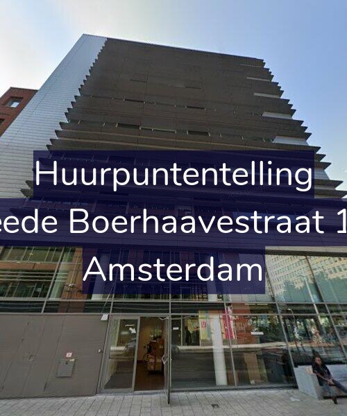 Foto gevel Huurpuntentelling voor Tweede Boerhaavestraat 12-R, Amsterdam