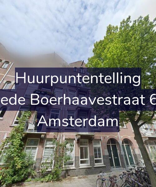 Foto gevel Huurpuntentelling voor Tweede Boerhaavestraat 65-H, Amsterdam