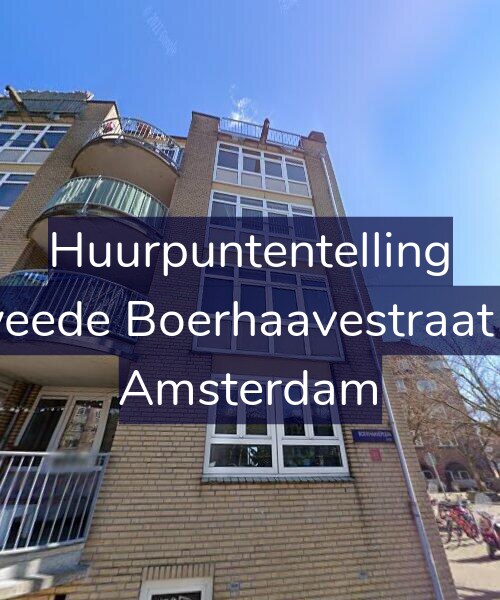 Foto gevel Huurpuntentelling voor Tweede Boerhaavestraat 41, Amsterdam