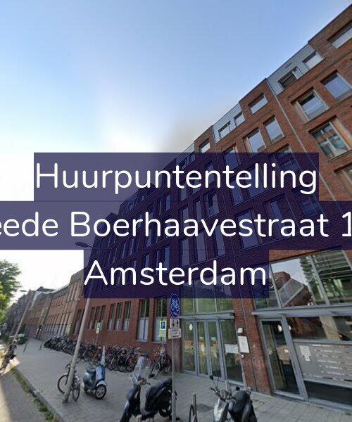 Foto gevel Huurpuntentelling voor Tweede Boerhaavestraat 18-C, Amsterdam