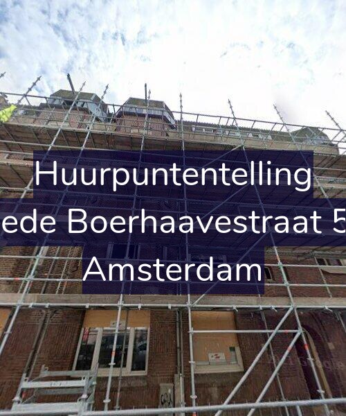 Foto gevel Huurpuntentelling voor Tweede Boerhaavestraat 56-H, Amsterdam