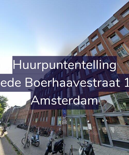 Foto gevel Huurpuntentelling voor Tweede Boerhaavestraat 14-H, Amsterdam