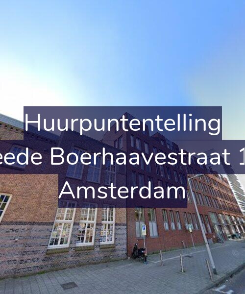 Foto gevel Huurpuntentelling voor Tweede Boerhaavestraat 16-F, Amsterdam