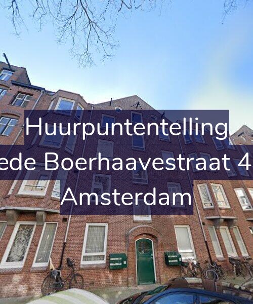 Foto gevel Huurpuntentelling voor Tweede Boerhaavestraat 42-2L, Amsterdam