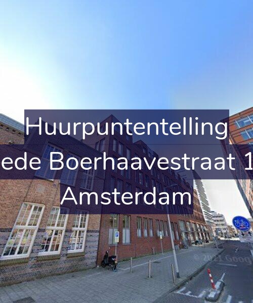 Foto gevel Huurpuntentelling voor Tweede Boerhaavestraat 14-D, Amsterdam
