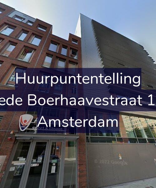 Foto gevel Huurpuntentelling voor Tweede Boerhaavestraat 14-W, Amsterdam