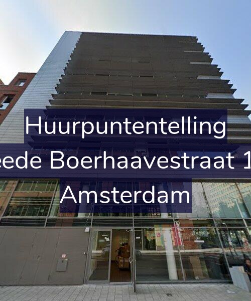 Foto gevel Huurpuntentelling voor Tweede Boerhaavestraat 14-R, Amsterdam