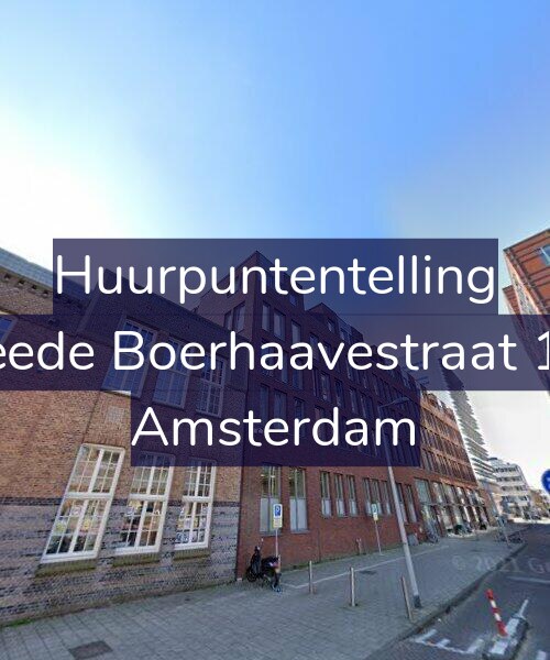 Foto gevel Huurpuntentelling voor Tweede Boerhaavestraat 18-F, Amsterdam