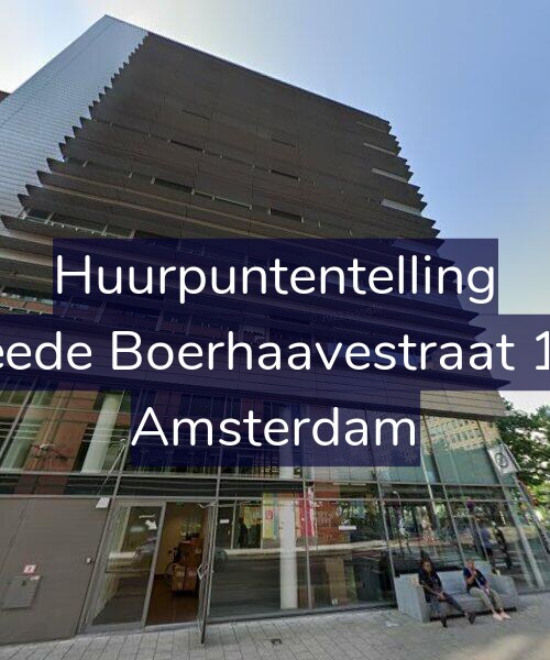 Foto gevel Huurpuntentelling voor Tweede Boerhaavestraat 14-S, Amsterdam