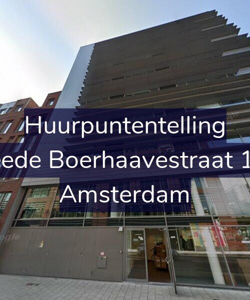 Foto gevel Huurpuntentelling voor Tweede Boerhaavestraat 14-V, Amsterdam
