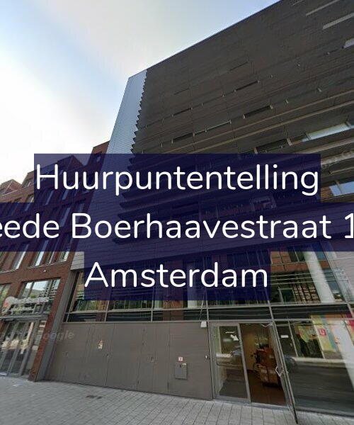 Foto gevel Huurpuntentelling voor Tweede Boerhaavestraat 14-P, Amsterdam