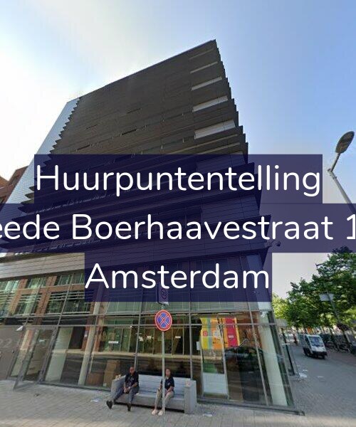 Foto gevel Huurpuntentelling voor Tweede Boerhaavestraat 16-S, Amsterdam