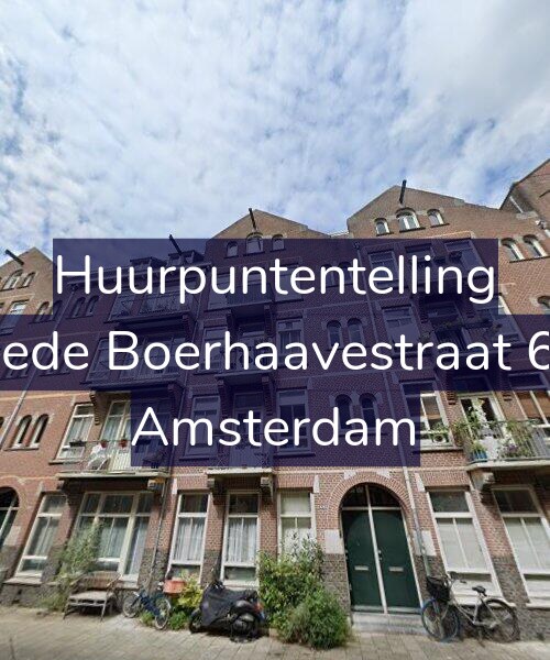 Foto gevel Huurpuntentelling voor Tweede Boerhaavestraat 69-H, Amsterdam