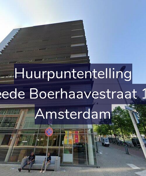 Foto gevel Huurpuntentelling voor Tweede Boerhaavestraat 16-T, Amsterdam